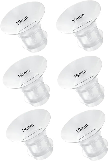 Insert de bride 13/15/17/19/21 mm compatible avec tire-lait Medela/Spectra/XIMYRA/YOUHA/TSRETE/Momcozy S12/S12Pro bride 24 mm