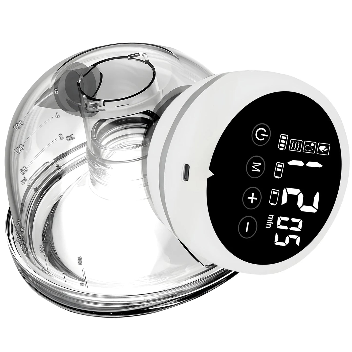 Tire-lait intelligent portable, tire-lait électrique entièrement automatique intégré, tire-lait portable, allaitement