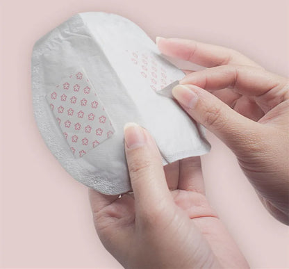 Lot de 30 coussinets d'allaitement jetables, respirants et anti-débordement, ultra-fins, pour allaiter