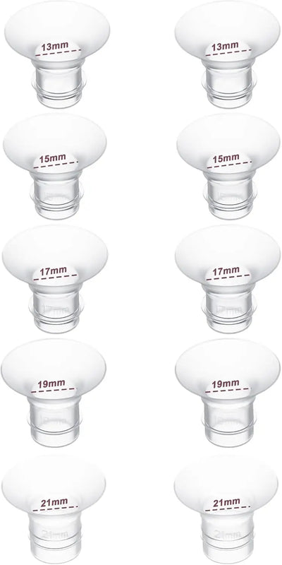 Inserts de bride compatibles avec les protections/brides Medela/Spectra/Elvie/Momcozy/XIMYER/YOUHA 24 mm. Réduire 24 mm à une autre taille.