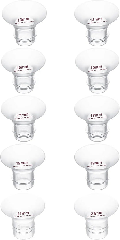 Inserts de bride compatibles avec les protections/brides Medela/Spectra/Elvie/Momcozy/XIMYER/YOUHA 24 mm. Réduire 24 mm à une autre taille.