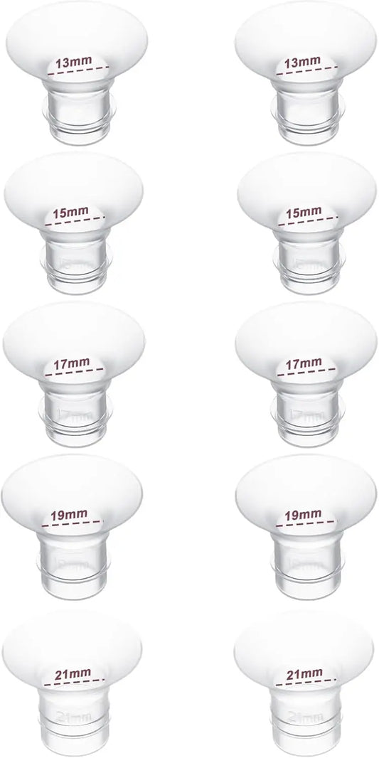 Inserts de bride compatibles avec les protections/brides Medela/Spectra/Elvie/Momcozy/XIMYER/YOUHA 24 mm. Réduire 24 mm à une autre taille.
