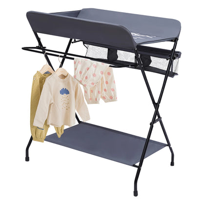 3 In 1 Changing Tables,  Portable Changing Station, Folding Infant Diaper Nursery Organizer Changer Unit Baby Changing Station