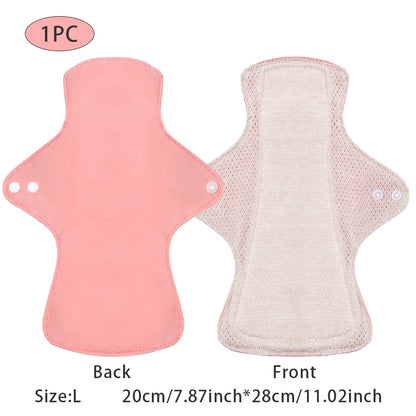 Serviettes hygiéniques en coton coloré BIAI, lavables et réutilisables, très absorbantes et respirantes, cadeau pour femme