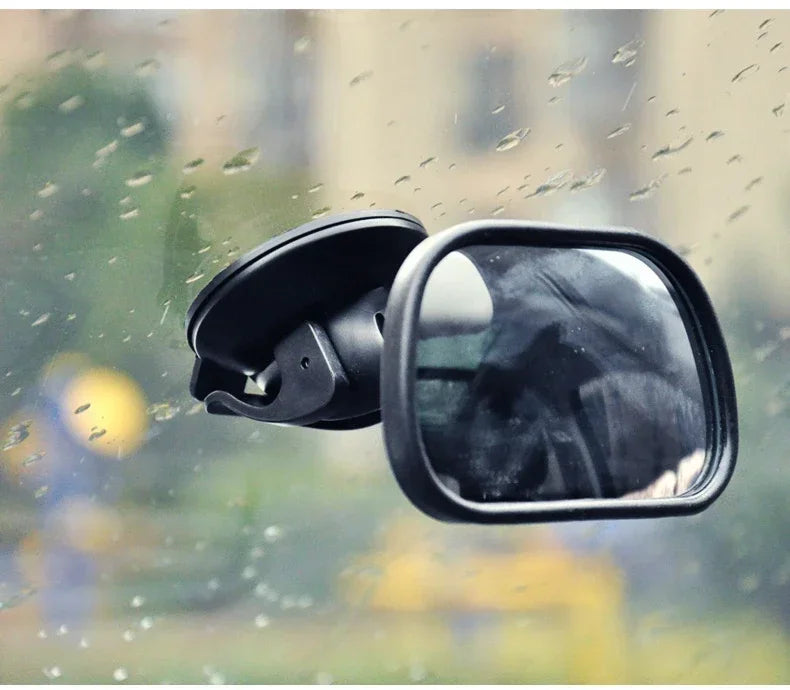 2 In 1 Kids Monitor Baby Rear View Mirror In-Car Baby Observation Mirror Car Rear Seat Child Safety Mirror Easy Installation