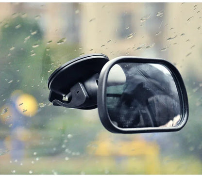 2 In 1 Kids Monitor Baby Rear View Mirror In-Car Baby Observation Mirror Car Rear Seat Child Safety Mirror Easy Installation