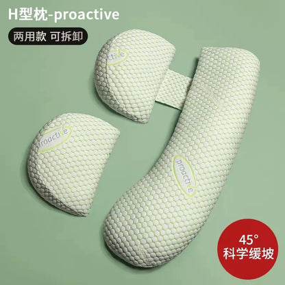 Coussin de grossesse doux en forme de U pour dormir sur le côté, coussin lombaire pour femmes enceintes, coussin de maternité, coussin pour le ventre, fournitures de grossesse