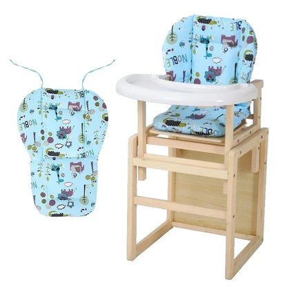 Baby Highchair Seat Cushion For Stokke Tripp Trapp Growth Stool Bebe Dinner Chair Replacement Accessories Seat Liners