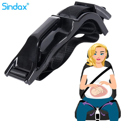 Car Seat Safety Belt Adjuster For Pregnant Woman Maternity Moms Belly Unborn Baby Protector Pregnant Driving Safe Belt Extender
