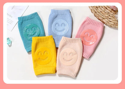 Accessoires pour bébé Genouillères Jambières Guêtres Sécurité Sourire Fille Garçon Enfants Ramper Coudières Genouillères Glissades Tout-petits Protecteur Nourrisson