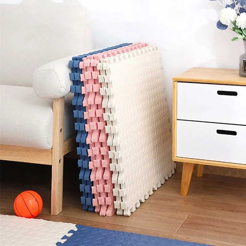 Baby Play Mat 12PCS Thick 1.2cm Activities for Play Mats Tatame Baby Mat Playroom Mat Floor Noise Mat Puzzle Mat Crawling Mat