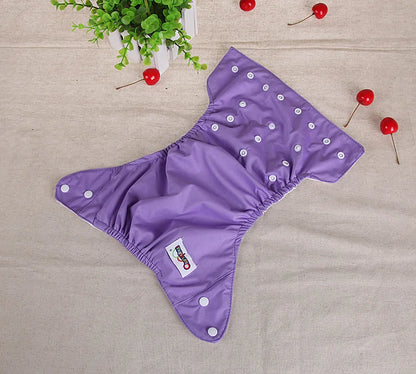 Adjustable Baby Fabric Washable Towels, 0-6 Months of Newborn Shorts and Shorts Training, Reusable and Eco-friendly