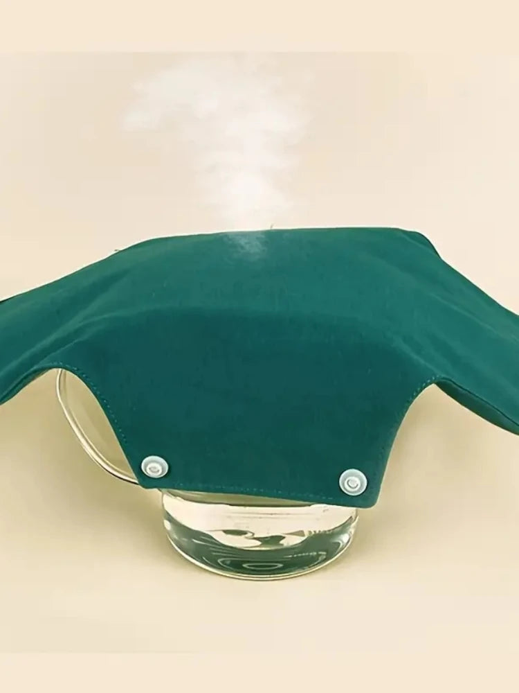 1 ensemble de serviettes hygiéniques lavables en coton graphène de couleur unie, réutilisables et anti-fuites