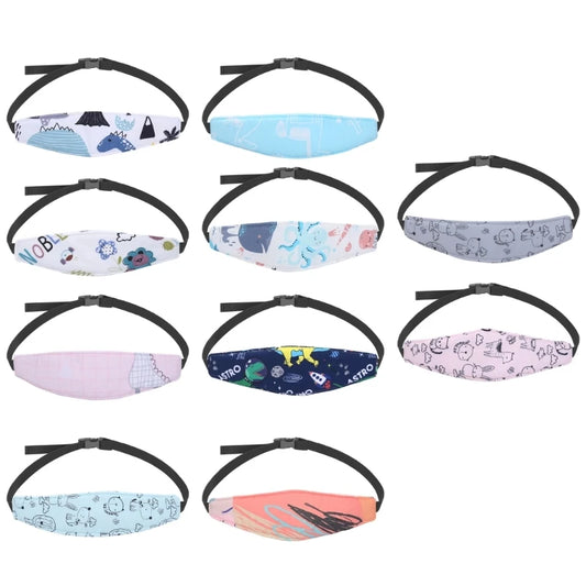 Car   Support for Kids Toddler Baby Carseat Neck Support Sleep Headrest  Strap Child Cartoon Eyeshade