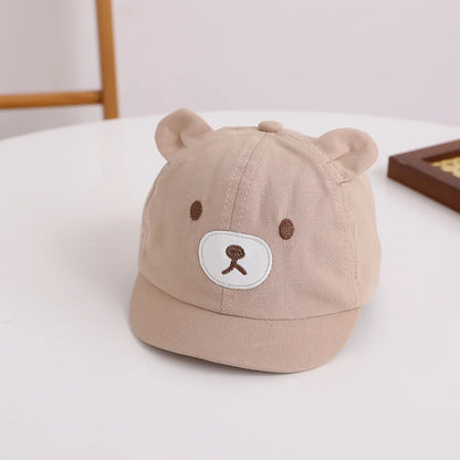Cute Dinosaur Baby Bucket Hat Summer Newborn Baseball Cap Outdoor Beach Kids Baby Boy Girl Cartoon Bear Sun Hats Bonnets