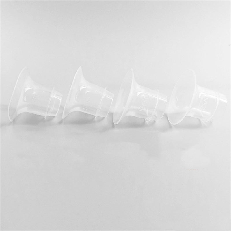Inserts à bride en silicone pour tire-lait, tire-lait électriques, protège-tétons, tunnel de mamelon, connecteur étroit, essentiel pour l'alimentation