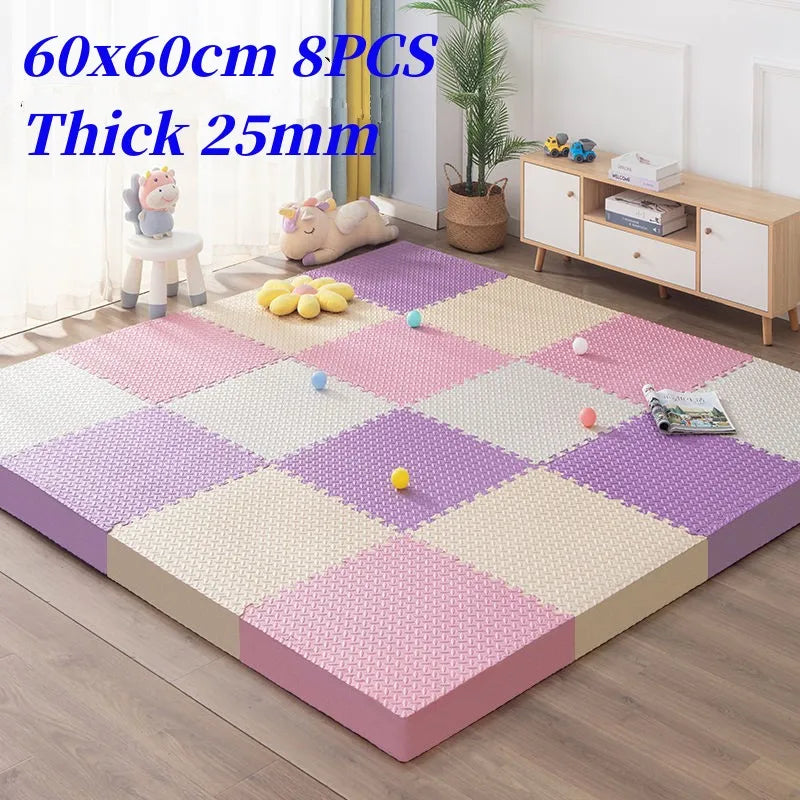 Tatame 60x60 Foam Puzzle Mats Baby Play Mat Activities Mat for Baby Game Mat Puzzle Mat Play Mats Baby Mat Baby Floor Mat