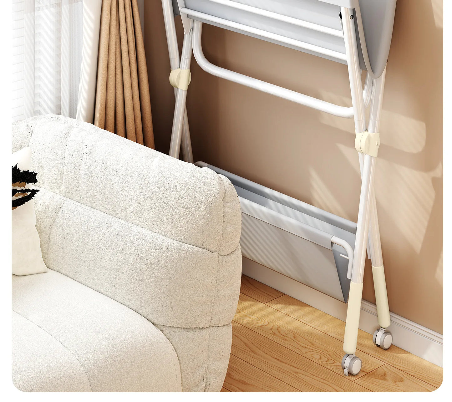 Baby Multifunctional Nursing Table, Foldable Diaper Table, Baby Bathing and Touching Table, Newborn Baby Diaper Changing Table