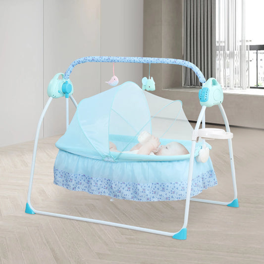 [Automatic Baby Swing] 1 Automatic Baby Swing with Music & Mosquito Net - for Infants