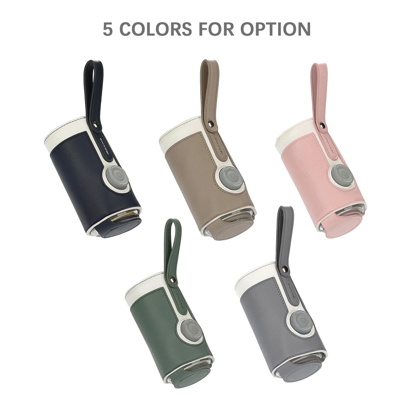 Chauffe-biberon portable à 3 niveaux de température constante pour l'allaitement, la nuit, l'utilisation quotidienne et les voyages