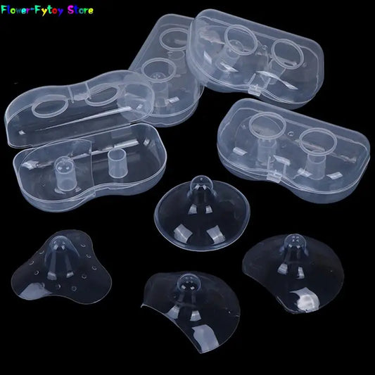 Lot de 2 protège-tétons en silicone pour allaiter