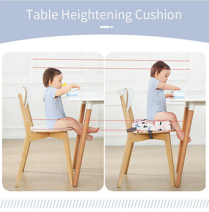 Children Kids Increased Booster Seat Cushion Pad Pillow Baby Dining High Chair Seat Cushions Adjustable Removable Baby Safety