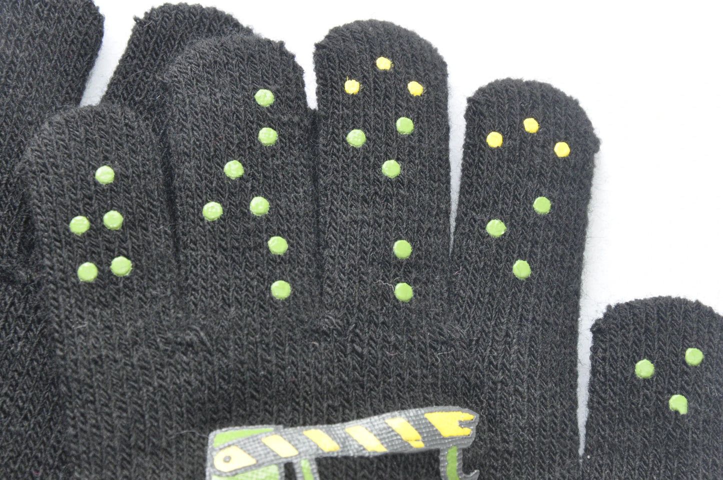 5-11Y Children Cartoon Vehicle Plush Warm Gloves For Boys Girls Student Winter Knitted Mittens Outdoor Cycling Skiing Gloves New
