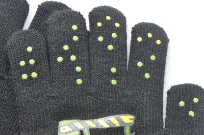 5-11Y Children Cartoon Vehicle Plush Warm Gloves For Boys Girls Student Winter Knitted Mittens Outdoor Cycling Skiing Gloves New