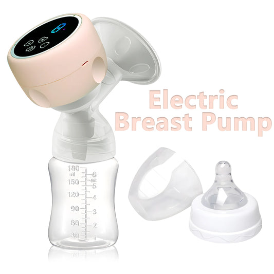 Tire-lait électrique 2 en 1 pour bébé, tire-lait portable, tire-lait, biberon, fournitures post-partum