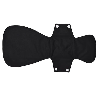 [Sigzagor] Nouvelle serviette hygiénique en tissu XXL en charbon de bambou réutilisable pour la nuit après l'accouchement 16 pouces