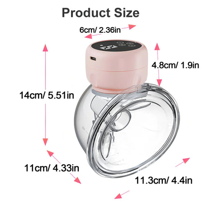 1 tire-lait portable mains libres électrique entièrement automatique intégré tire-lait portable allaitement indolore