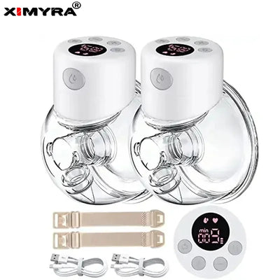 Tire-lait électrique mains libres XIMYRA S12, extracteur de lait maternel, tire-lait portable, tire-lait sans fil portable