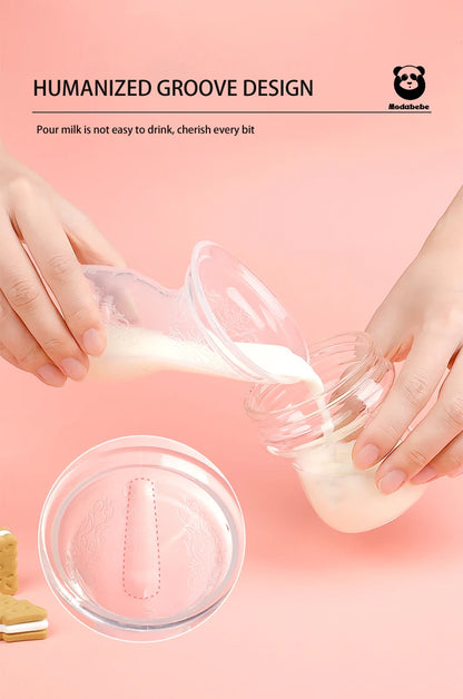 Modabebe Maternal Milk Collector Food Grade Silicone Manual Breast Silicone Pumps Breast Milk Savers