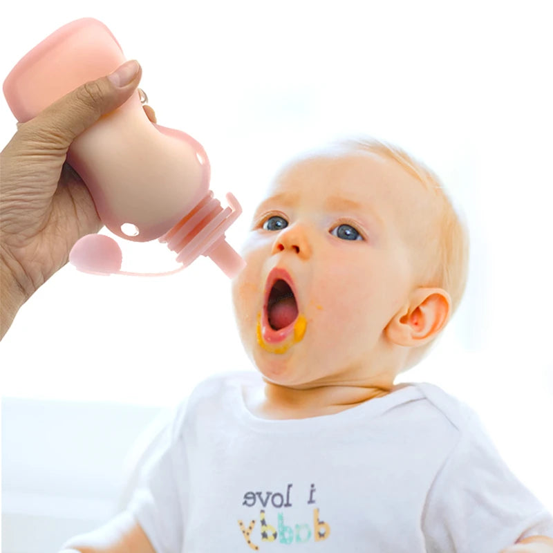 Sac de conservation du lait maternel réutilisable en silicone, anti-fuite, sucable, sans BPA, pour l'alimentation de bébé, le stockage des aliments et l'allaitement.
