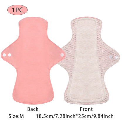 Serviettes hygiéniques en coton coloré BIAI, lavables et réutilisables, très absorbantes et respirantes, cadeau pour femme