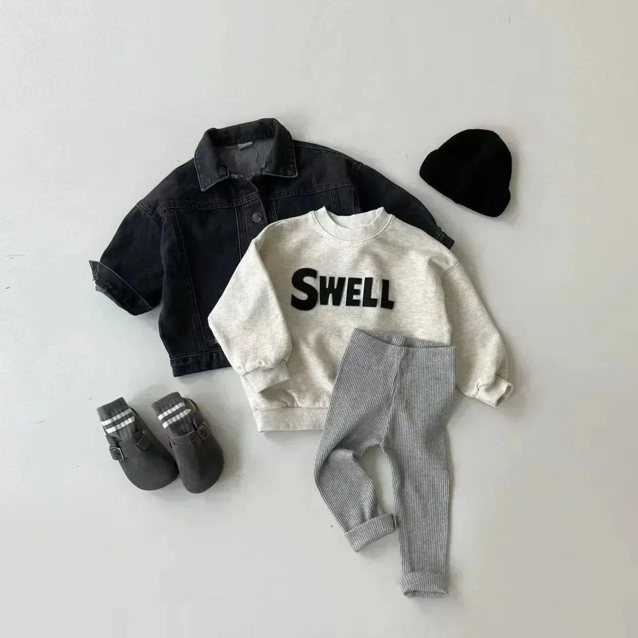 Leggings simples et solides pour bébé, pantalons skinny à rayures pour filles, pantalons slim en coton élastique pour nouveau-né, pantalons extensibles pour garçons