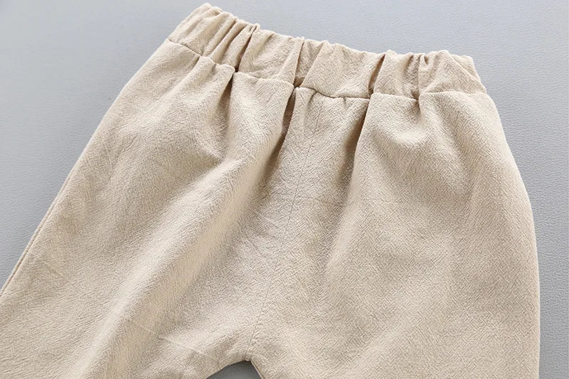Ensemble de vêtements décontractés pour bébé garçon, haut et short, 2 pièces, été 2024