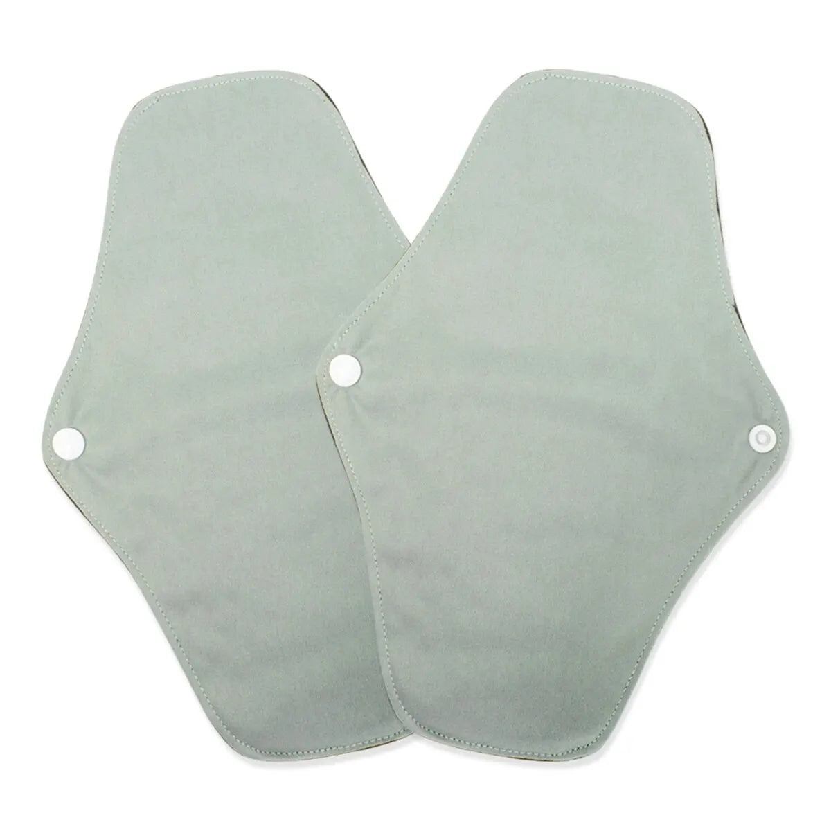 Lot de 2 serviettes hygiéniques en tissu de bambou réutilisables et lavables pour femmes, pour l'allaitement post-partum