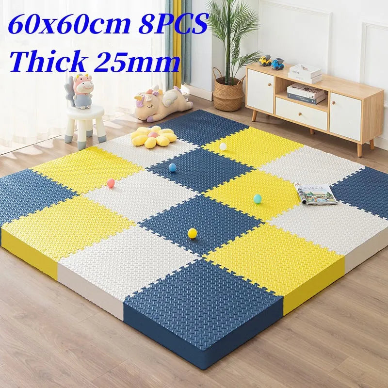 Tatame 60x60 Foam Puzzle Mats Baby Play Mat Activities Mat for Baby Game Mat Puzzle Mat Play Mats Baby Mat Baby Floor Mat