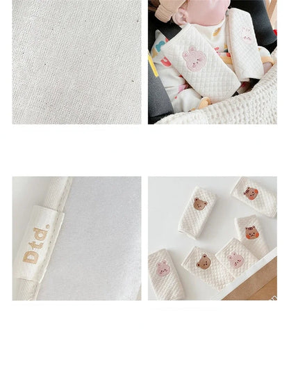 Cushion Shoulder Strap Cover Chest Protection Vehicle Seat Cushion for Kid Soft Pad Anti-strangling Baby Safety Belt Accessories