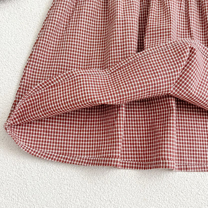 Robe d'automne à manches longues et col en dentelle pour bébé fille, tenue princesse pour nouveau-né