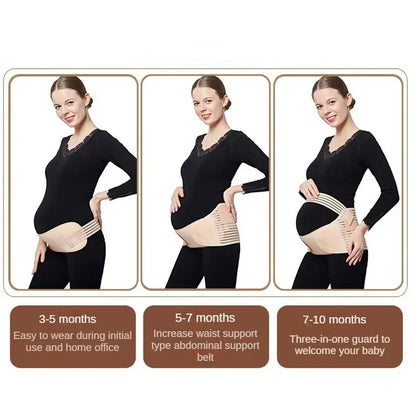 Ceinture de soutien abdominale pour femmes enceintes, ceinture de soutien ajustable pour le dos, ceinture de protection pour la maternité et la grossesse
