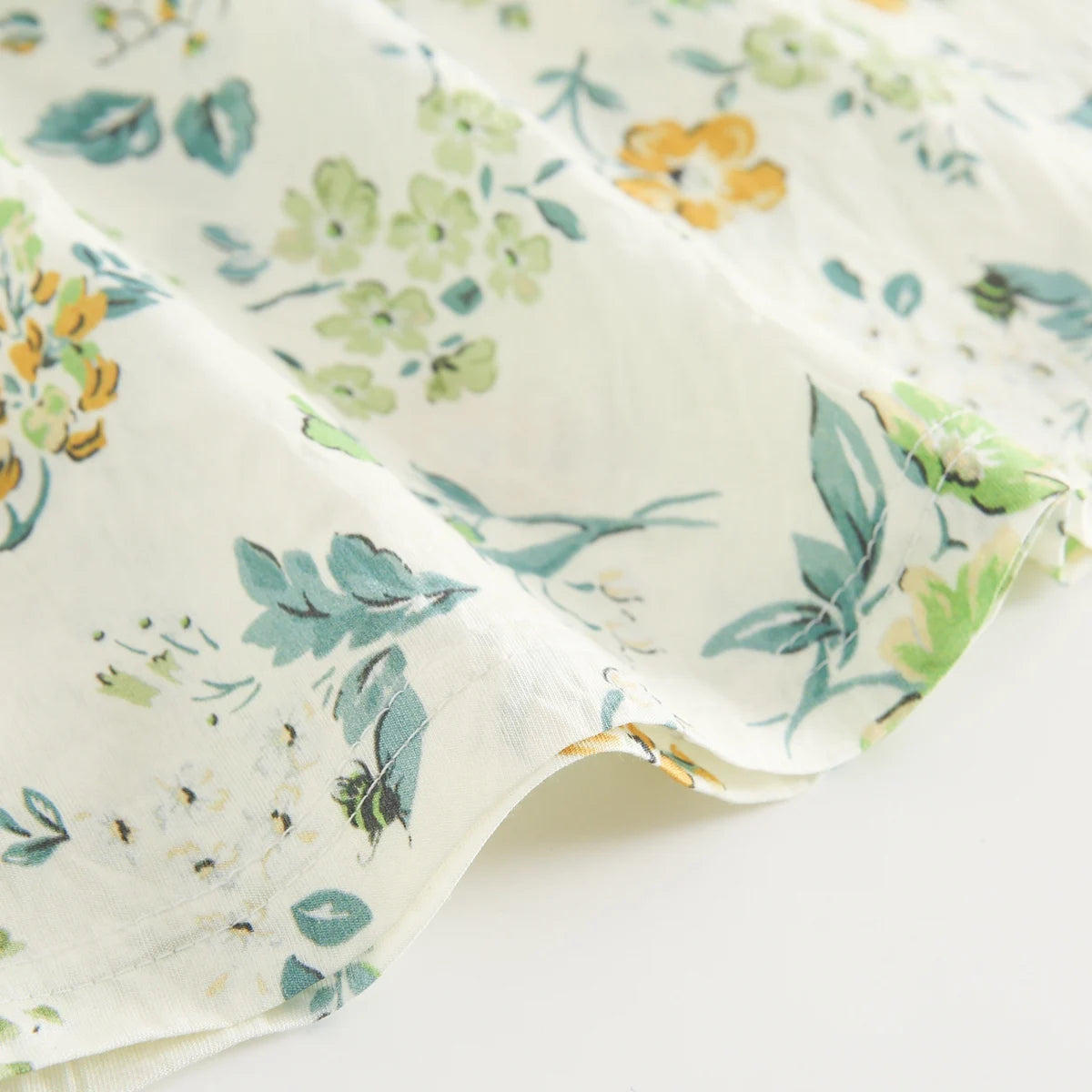Robe d'été à manches courtes en coton pour petites filles, tenue de vacances, Sanlutoz Notely