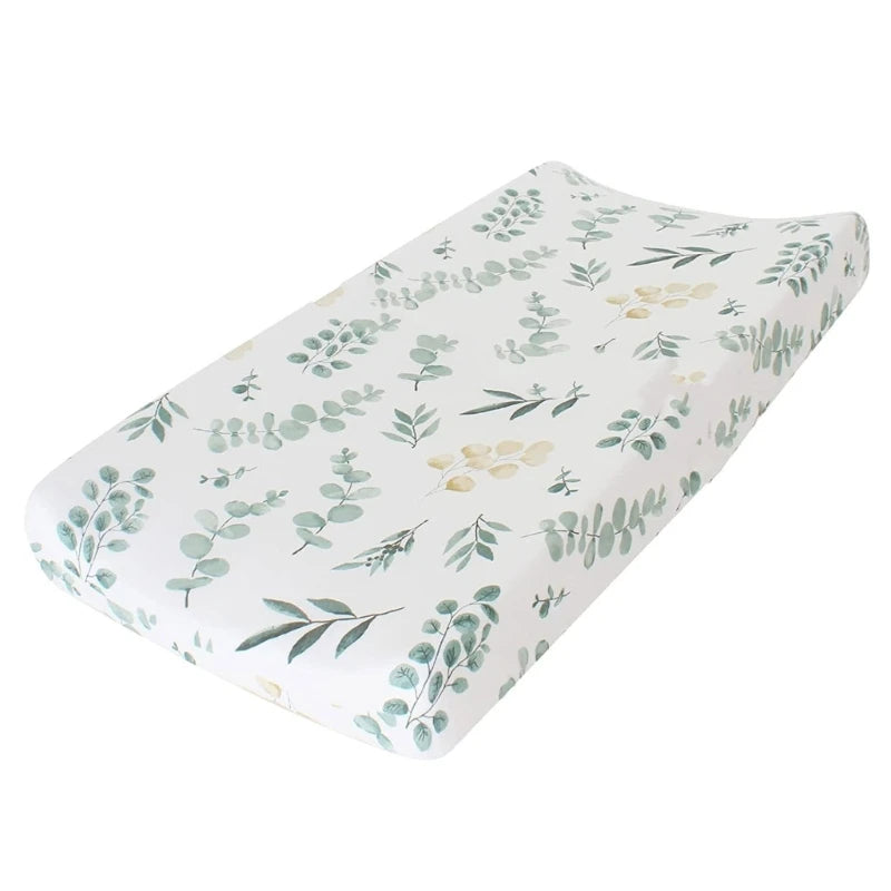 Changing Pad Cover Unisex Diaper Change Table Sheet for Baby Boys and Girls Fit 34''x16" Contoured Pad Cradle Sheets