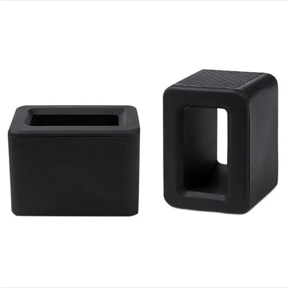 1pcs Car Seatbelt Locking Upright Device Card Slot Bracket Silicone Buckle Protective Cover Guard Belt Holder Car Accessories