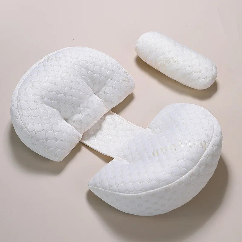 Coussin de soutien abdominal en coton pour femmes enceintes, multifonctionnel et doux, idéal pour la grossesse et la maternité