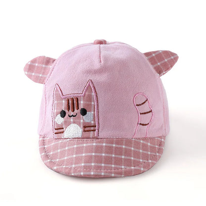 Cute Dinosaur Baby Bucket Hat Summer Newborn Baseball Cap Outdoor Beach Kids Baby Boy Girl Cartoon Bear Sun Hats Bonnets