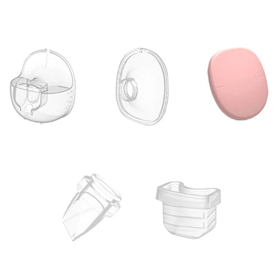 Bride 5 en 1, diaphragme en silicone et collecteur de lait, valves à bec de canard, corne pour tire-lait électrique S21 S18, accessoires de remplacement