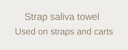 Baby Safety Belt Accessories Soft Cushion Shoulder Strap Cover Baby Waist Stool Drooling Bib Baby Strap Bib