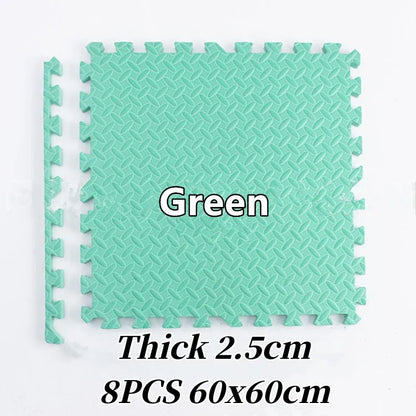 60x60cm Tatame Baby Play Mat Activities Mat for Baby Play Mat 8PCS Baby Game Mat Puzzle Mat Play Mats Baby Mat Baby's Floor Mat